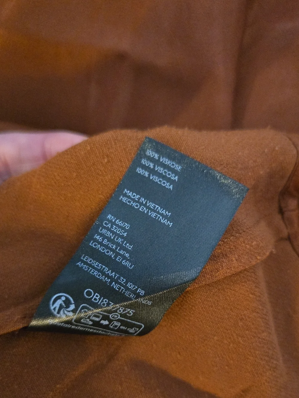 Anthropologie Tilda Maxi Slip Skirt-Brown